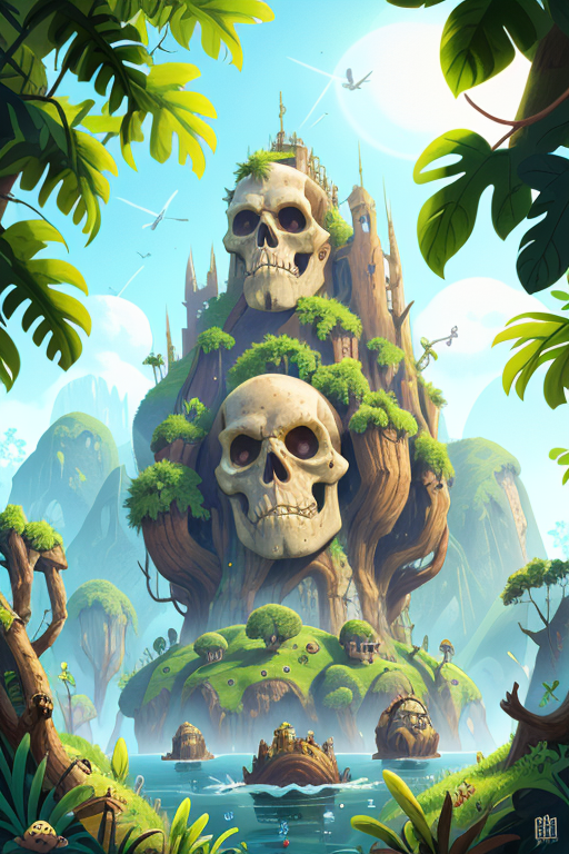 skull island<lora:COOLKIDS_MERGE_V2.5:1>